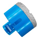 Коронка алмазная 68 мм по керамограниту для УШМ М14 GRAFF серия "Master" 