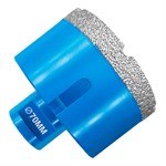 Коронка алмазная 70 мм по керамограниту для УШМ М14 GRAFF серия "Master"