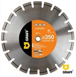 Алмазный диск 350 x 20/25,4 мм по асфальту и свежему бетону GRAFF Expert