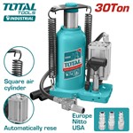 Домкрат гидравлический бутылочный 30 т TOTAL THT109306