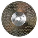 Диск алмазный отрезной с фланцем 125 мм x M14 Super Hilberg Ceramic Flange