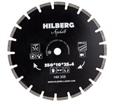 Диск алмазный по асфальту 350 х 25,4 мм Hilberg Hard Materials Laser Asphalt