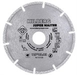 Диск алмазный по стали 125x22.23  универсальный Hilberg Super Master