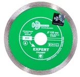 Алмазный диск по керамограниту 125x22,23 мм тонкий 1,2 мм Эксперт Гранит Hot press