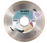 Диск алмазный по керамограниту 105x22.23 ультратонкий 0.8 мм Scalpel Hilberg
