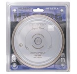 Алмазный диск по керамограниту 180x25,4 мм тонкий 1,6 мм Hilberg Super Hard