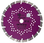 Диск алмазный по бетону 230×22,23×12 Tractor, Trio-Diamond