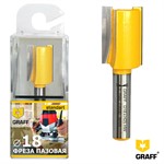 Фреза пазовая прямая 18/25 хв.8 мм по дереву GRAFF