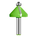 Фреза фасочная 35/15 мм, 45°,хв. 8 мм по дереву GRAFF