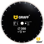 Диск алмазный по бетону 350x25,4/20x7 мм сегментный, GRAFF