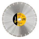 Диск алмазный по бетону 350x25,4/20x10 мм сегментный, GRAFF