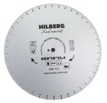 Диск алмазный по железобетону 600*25,4x12 Hilberg Hard Materials Лазер