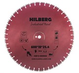 Диск алмазный по железобетону 600*25,4*10 Industrial Hard Hilberg