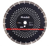 Алмазный диск по железобетону и камню 350x25,4*x10 RAGE