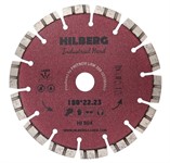 Алмазный диск по железобетону 180x22,23x10 Industrial Hard Hilberg