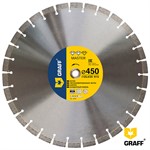 Диск алмазный по бетону 450x25,4/20x15 мм сегментный  GRAFF Master