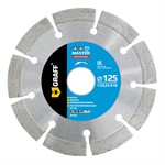 Диск алмазный по бетону 125x22,23x10 мм сегментный  GRAFF Master