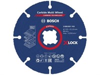 Круг отрезной 125х2.5x22.2 мм дерево, пластик, гипсокартон X-LOCK Carbide BOSCH