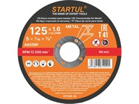 Круг отрезной 125х1.6x22.2 мм для металла STARTUL STANDART
