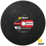 Круг отрезной 300х3.0x22.2 мм по металлу GRAFF