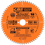 Диск пильный по алюминию 160х20(16)х1,8/1,2 мм TCG -6° 48Т СМТ (Италия)