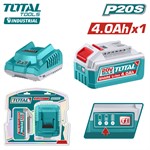 Аккумулятор 4 А/ч 20В с зарядным устройством TOTAL