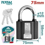 Замок навесной 75мм TOTAL