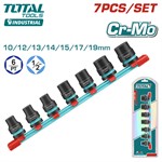 Набор ударных головок 1/2 " TOTAL THKISD12073 (7 предметов)