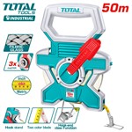 Лента мерная 50 м  (ширина 15 мм, стековолокно) TOTAL