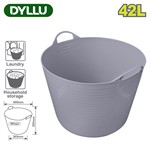 Ведро пластиковое гибкое 42 л DYLLU 