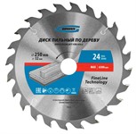 Диск пильный по дереву 250x32/30ч3,2мм 24Т Gross