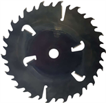 Диск пильный по дереву 550x50x5.2/3.5 мм 18+6 зуб. NOOK SY(M) с очистителями пропила