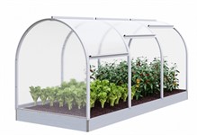 Парник из поликарбоната высокий 3х1.2х1,5 м  со сдвижными стенками, Краса-300