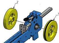 Маховик для дровокола БЕЛМАШ LSG/LSE-500