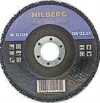Круг зачистной коралловый 125х22мм (мягкий) Hilberg