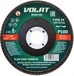 Круг лепестковый 125х22мм P100 конический ВОЛАТ
