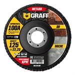 Круг лепестковый 125х22мм 100А конический GRAFF