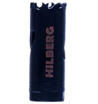 Коронка биметаллическая по металлу 19 мм крупный зуб Hilberg Cobalt 8%