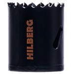 Коронка биметаллическая по металлу 38 мм крупный зуб Hilberg Cobalt 8%