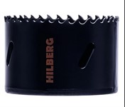 Коронка биметаллическая по металлу 68 мм крупный зуб Hilberg Cobalt 8%