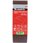 Лента абразивная бесконечная, P 80, 100 х 610 мм, 3 шт Matrix