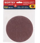 Шлифлист 150мм P60 без отв. 4 шт. для станка WORTEX GM 1528