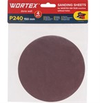 Шлифлист 150мм P240 без отв. 4 шт. для станка WORTEX GM 1528