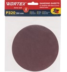 Шлифлист 150мм P320 без отв. 4 шт. для станка WORTEX GM 1528
