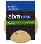 Шлифлист 125мм круг P320 бумага,5 шт., самосцепл. (8 отв.) Abraforce