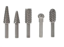 Набор борфрез (шарошек) по дереву, 5 шт KRANZ