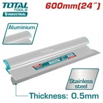 Шпатель-правило нерж. с алюм. ручкой 600 мм TOTAL THSCL01401
