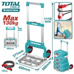 Тележка ручная складная 130 кг TOTAL