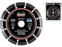 Диск алмазный по бетону 150х22,2 мм универсальный (сухая резка) GEPARD