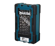 Набор сверл по металлу 1-13 мм (шаг 0.5 мм) 25 шт, ц/х HSS-G MAKITA